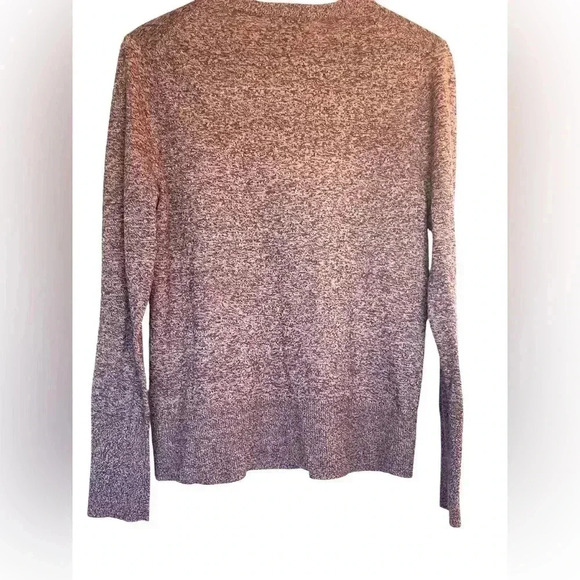 Eddie Bauer Purple Pink Marled Women’s Button Up Classic Cardigan Medium Casual - Picture 3 of 8